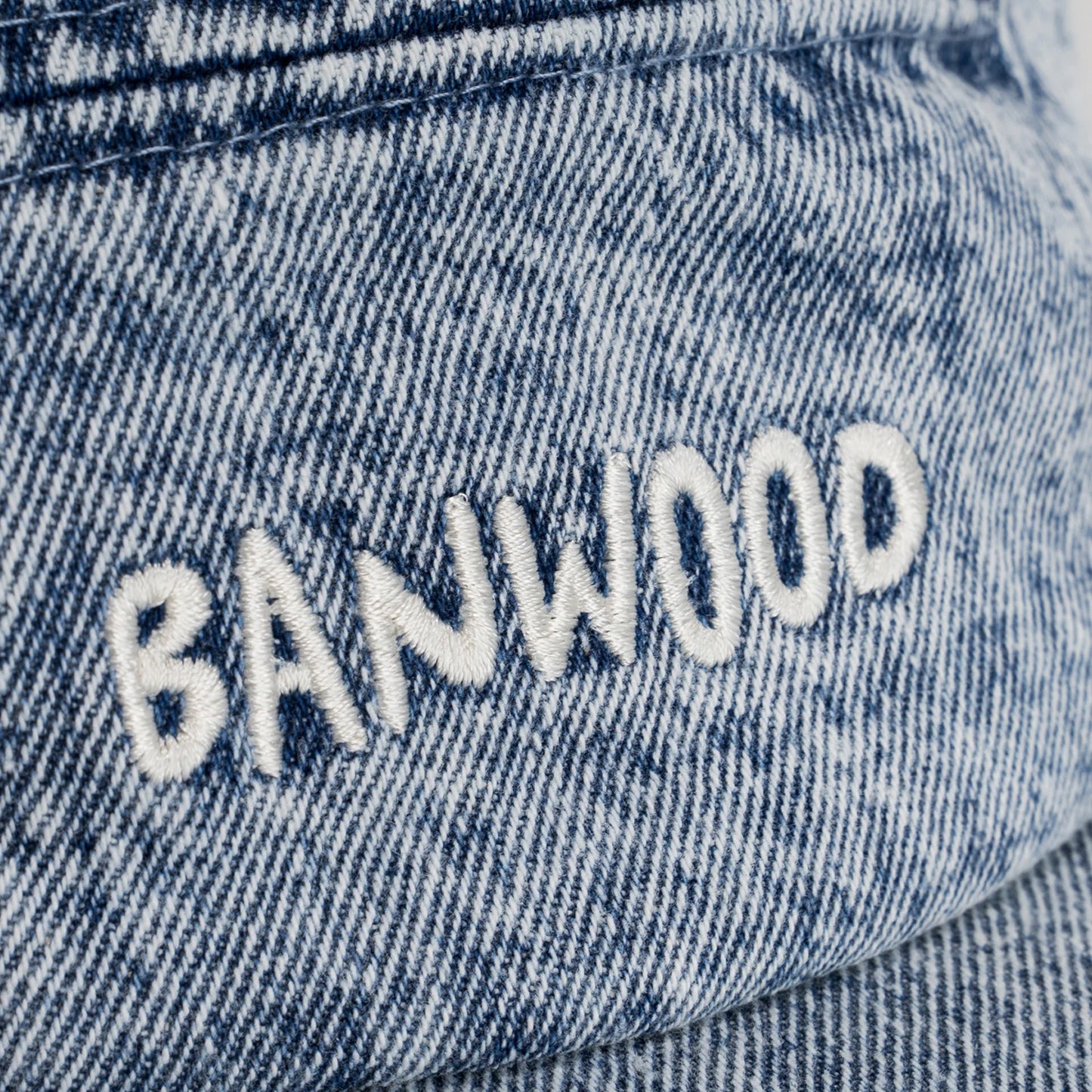 Washed 5 Panel Cap - Denim