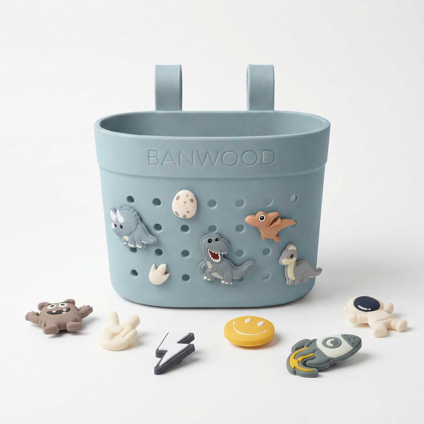 Pin & Ride Eco Scooter Basket - Teal