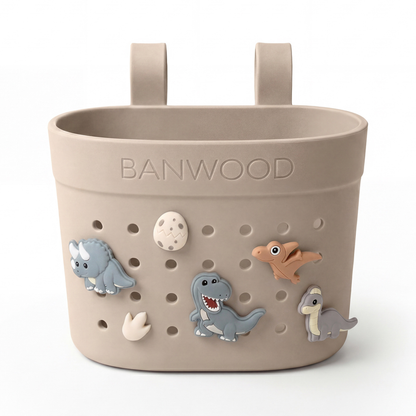 Pin & Ride Eco Scooter Basket - Sand