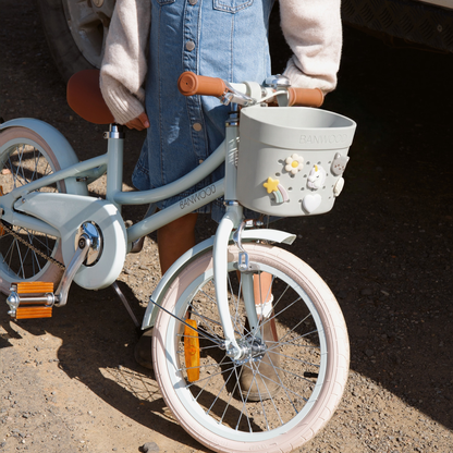 Pin & Ride Eco Scooter Basket - Ivory