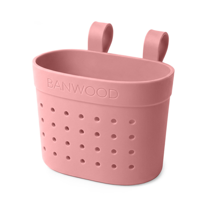 Pin & Ride Eco Scooter Basket - Raspberry