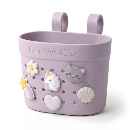 Pin & Ride Eco Scooter Basket - Lavender