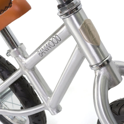 Vintage Balance Bike - Chrome