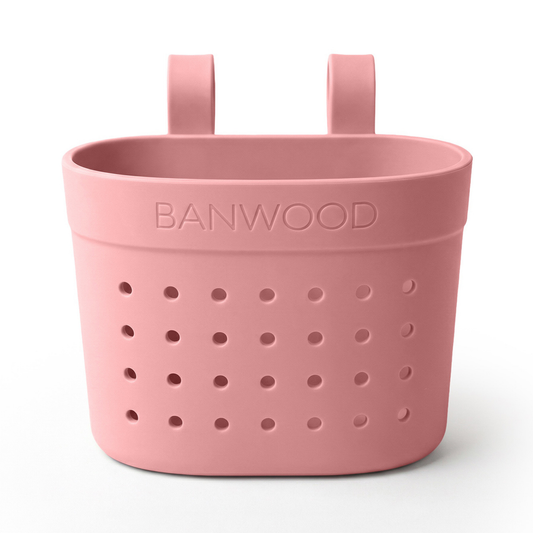 Pin & Ride Eco Scooter Basket - Raspberry