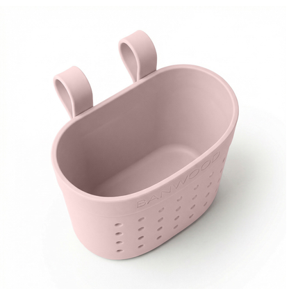 Pin & Ride Eco Scooter Basket - Faded Pink