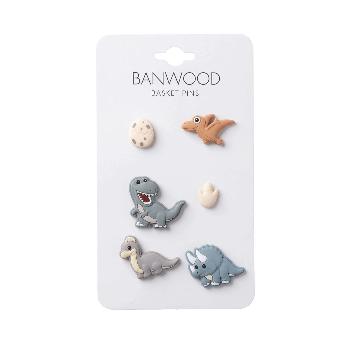 Basket Pins - Dinosaurs