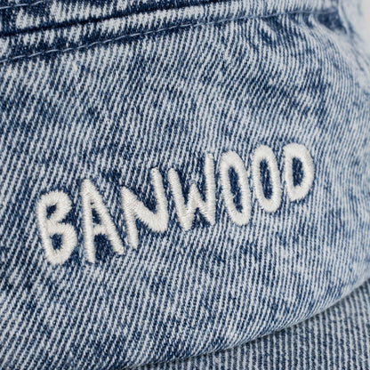 Washed 5 Panel Cap - Denim