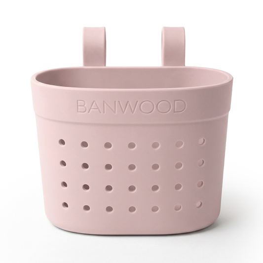Pin & Ride Eco Scooter Basket - Faded Pink