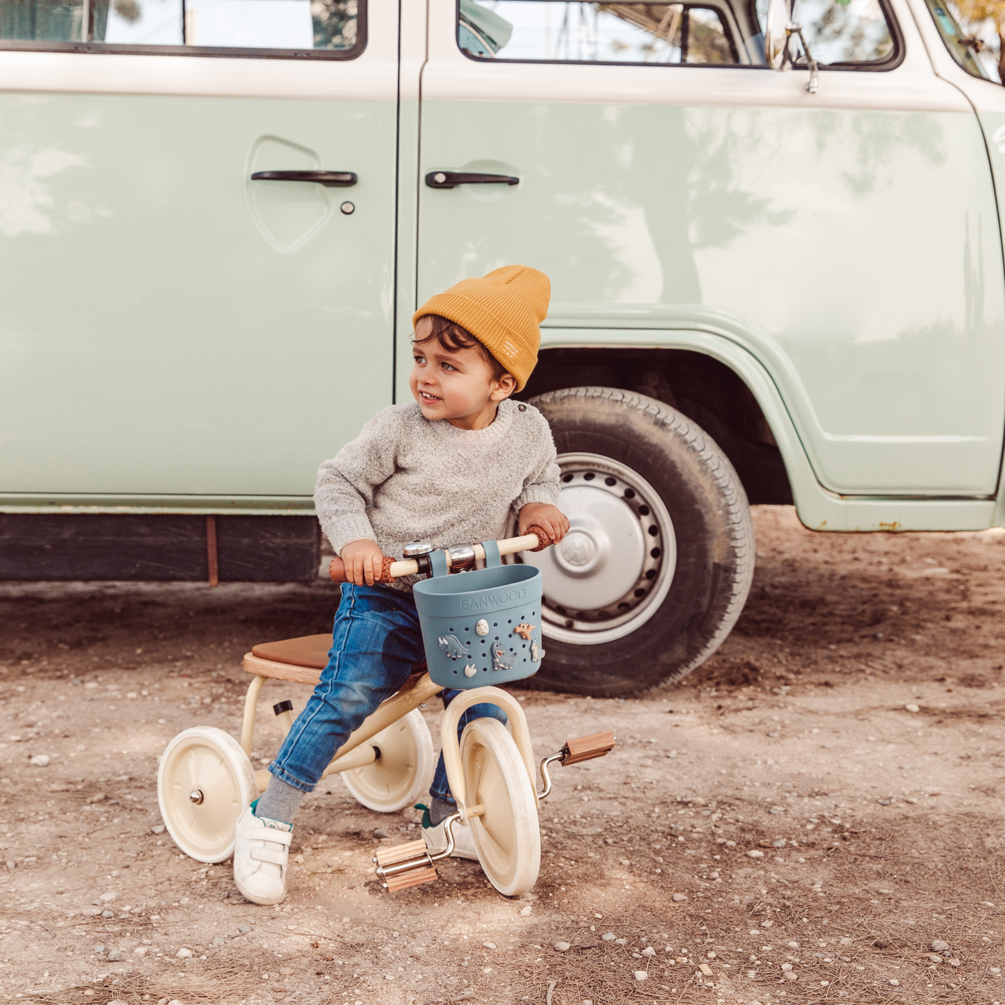 Pin & Ride Eco Scooter Basket - Teal