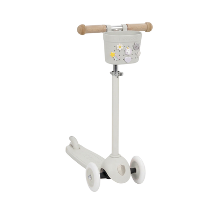 Pin & Ride Eco Scooter Basket - Ivory