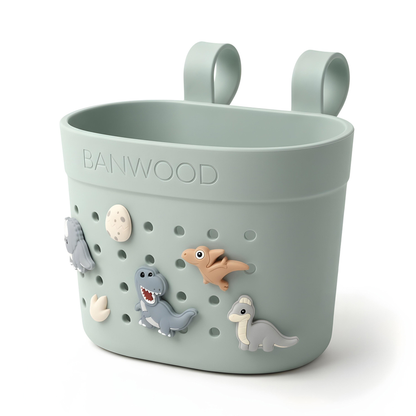 Pin & Ride Eco Scooter Basket - Clay