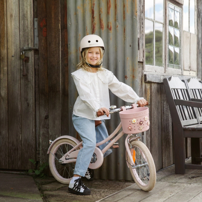 Pin & Ride Eco Scooter Basket - Dusty Rose
