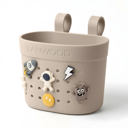 Pin & Ride Eco Scooter Basket - Sand