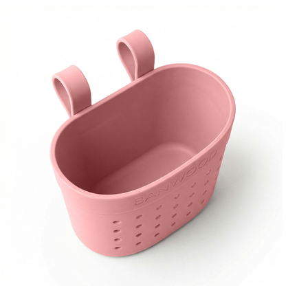 Pin & Ride Eco Scooter Basket - Raspberry