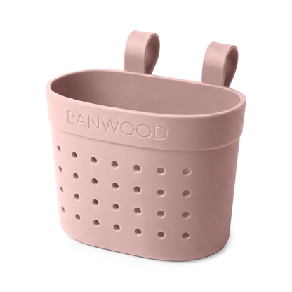 Pin & Ride Eco Scooter Basket - Dusty Rose
