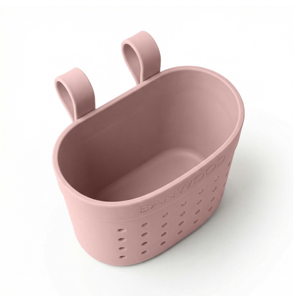 Pin & Ride Eco Scooter Basket - Dusty Rose