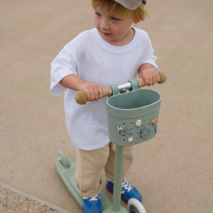 Pin & Ride Eco Scooter Basket - Teal