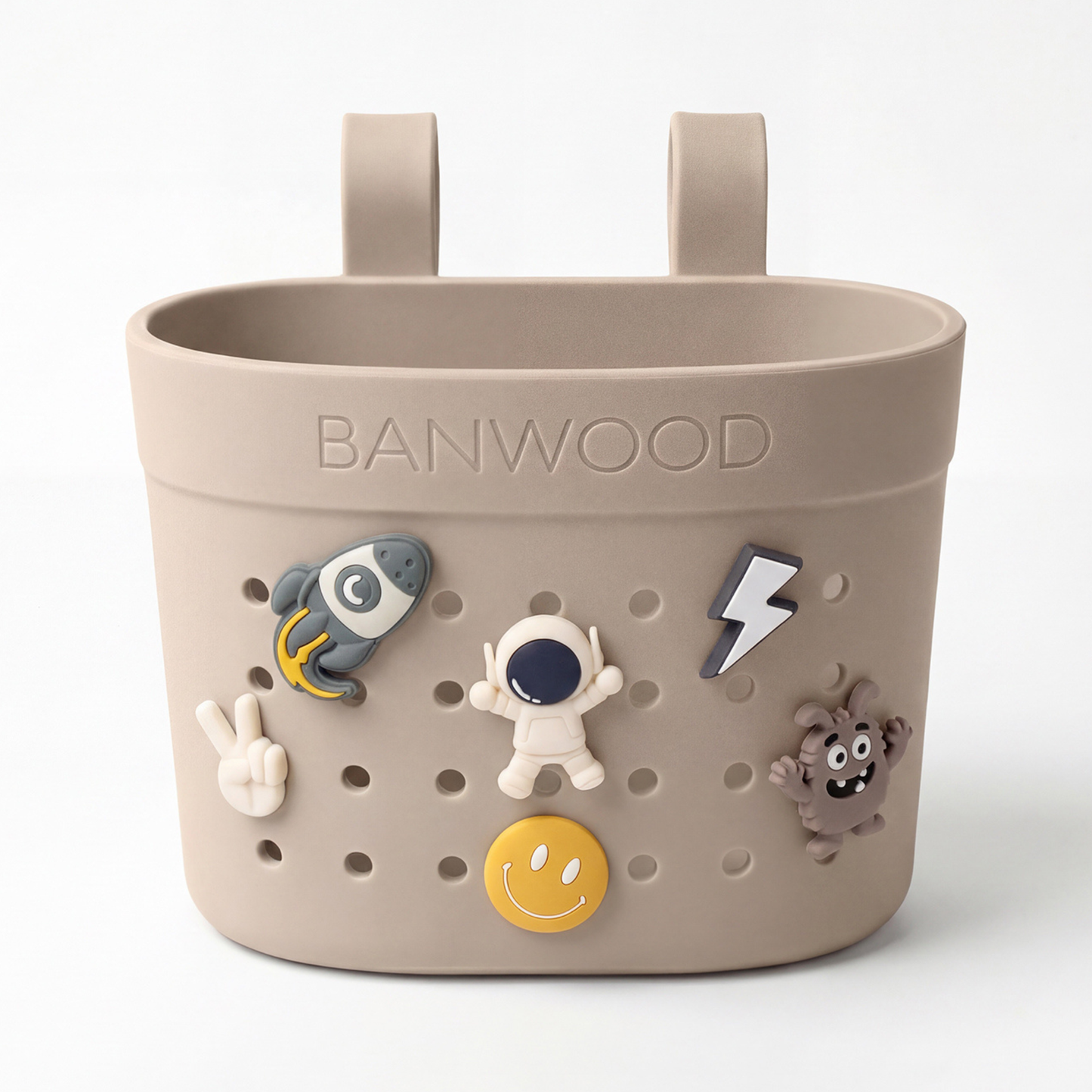 Pin & Ride Eco Scooter Basket - Sand