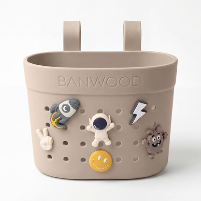 Pin & Ride Eco Scooter Basket - Sand