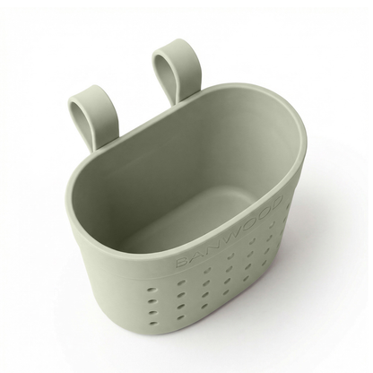 Pin & Ride Eco Scooter Basket - Olive