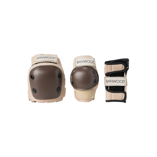 Skateboard Protective Gear - Tan/Brown
